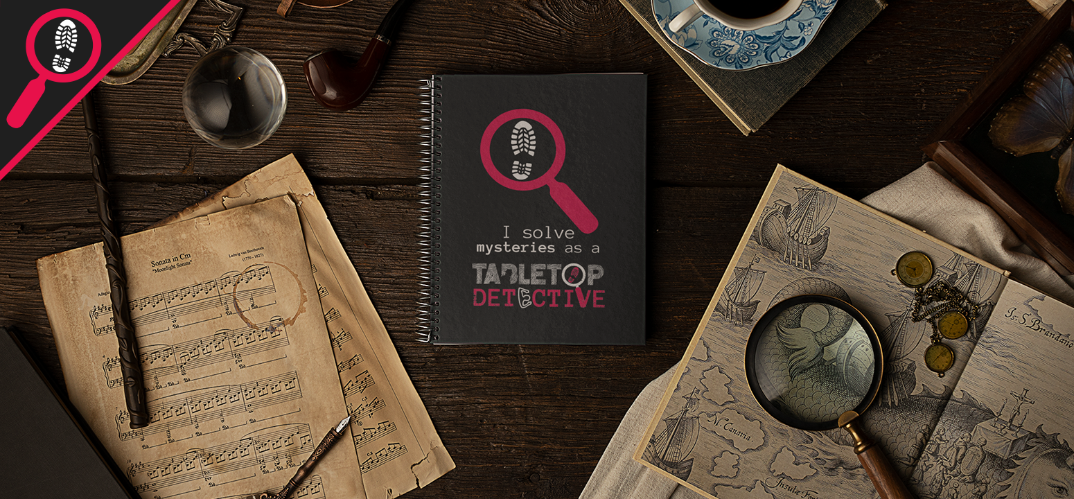 "I Solve Mysteries" spiral  notebook